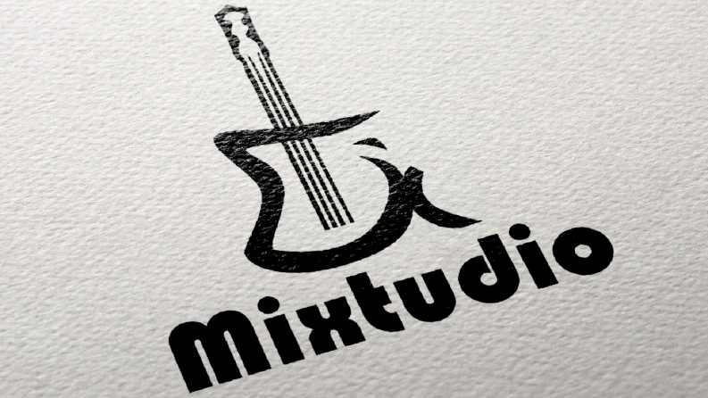 Mixtudio Müzik Stüdyosu Logo Tasarımı
