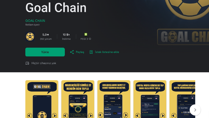 Android-iOS Webview - GoalChain