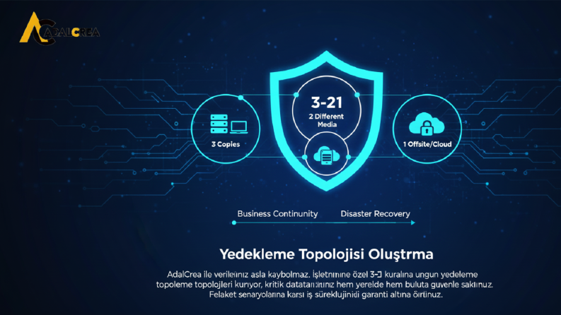 Yedekleme Topolojisi Oluşturma