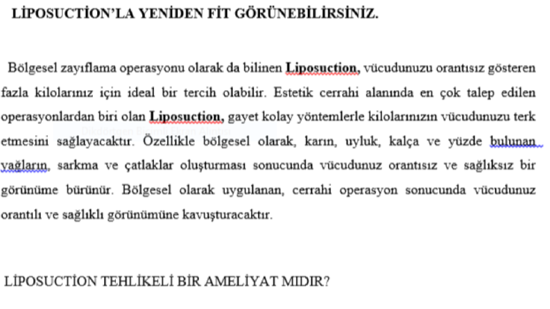 Metin yazarlığı 
