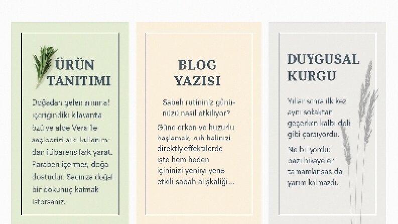 Kelimenin Gücü – Metin Yazarlığı Çalışmalarım