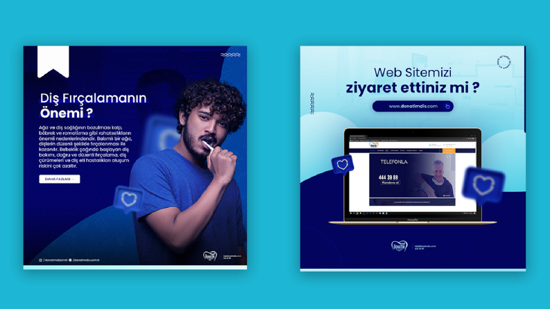 Donatım Diş - Sosyal Medya Tasarımı ve Yönetimi
