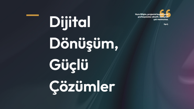 Dijital Dönüşüm Web Sitesi