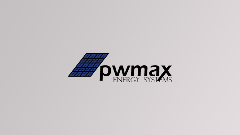 pwmax enerji sistemleri için Logo