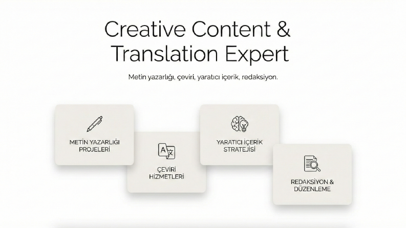 Creative Content & Translation Expert