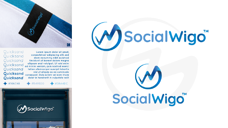 SocialWigo Logo Çalışması