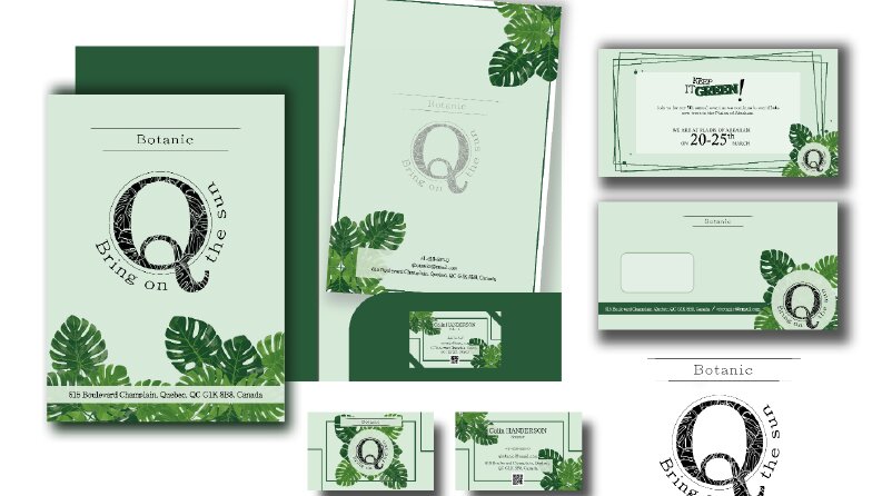 Q Botanic Kurumsal Kimlik Tasarımı