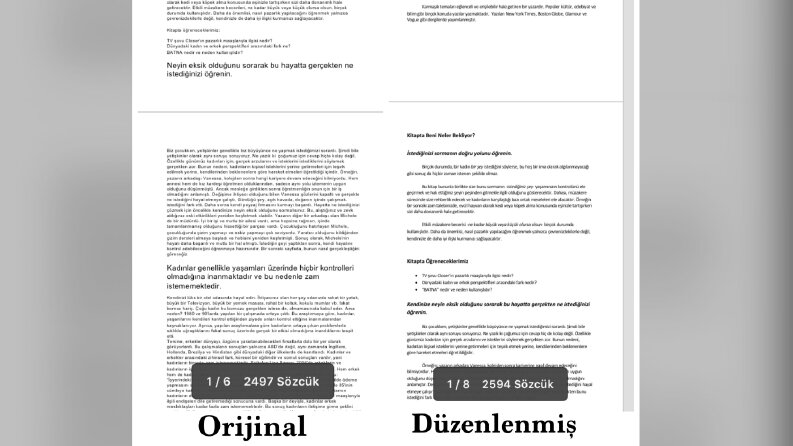 İş örneğim