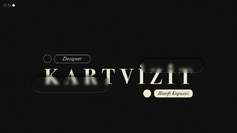 Kartvizit Tasarımları