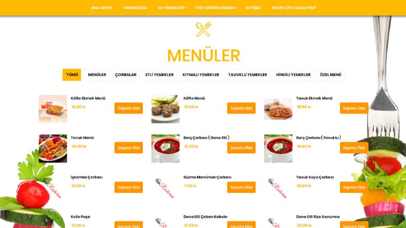 Restoran Sistemi