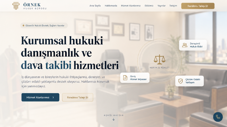 Reklam Yasağı Gereği Konsept Hukuk Bürosu Sitesi