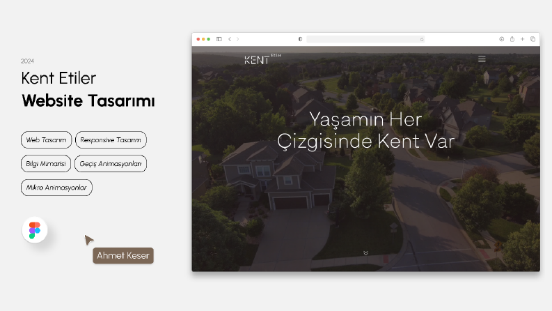 Kent Etiler Website Tasarımı