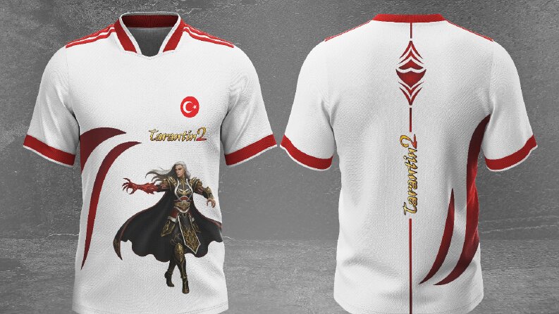 Metin2 Turnuvaya Özel Ödül E-Spor Forma Tasarımı