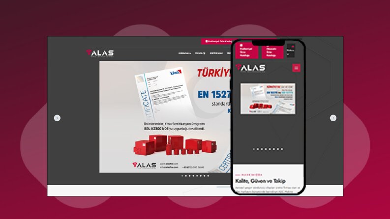 Alas Kurumsal Website Projesi
