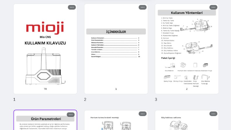 KULLANIM KILAVUZU TASARIMI