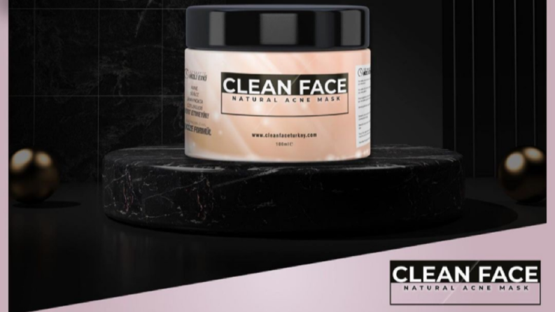 Clean face akne maskesi sosyal medya tasarımları