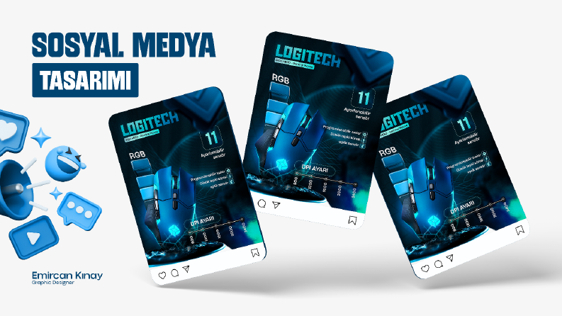 Mouse - Sosyal Medya Tasarımı