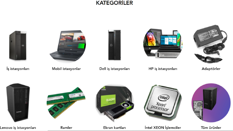 Ürün tanıtım sitesi örneği