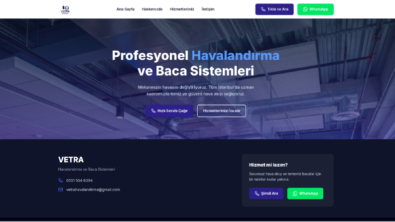 İşletmeler için Modern Websitesi Hazırlama