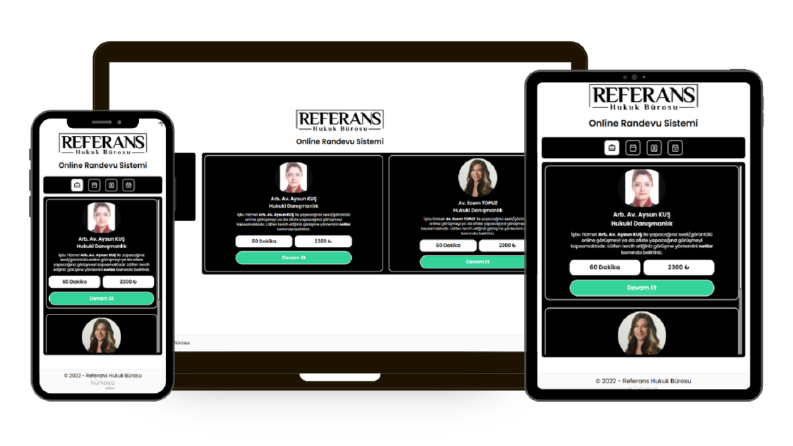 Referans Hukuk Bürosu - Online Randevu