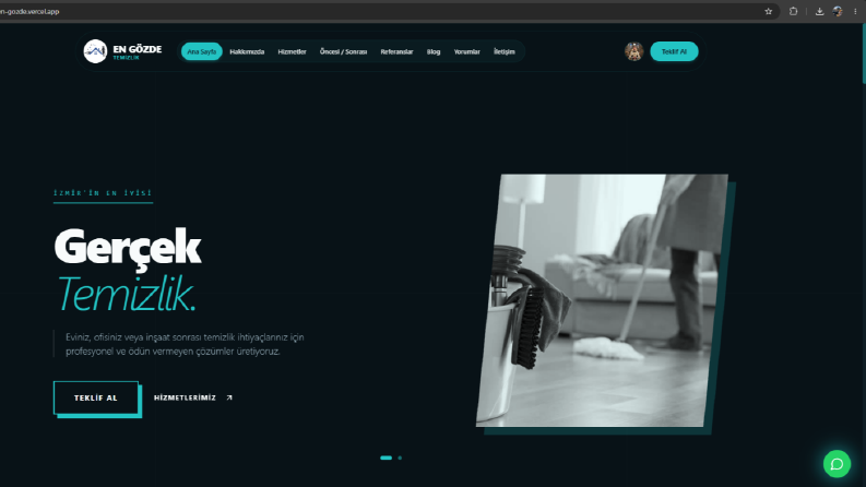 Hızlı Ve Modern web site