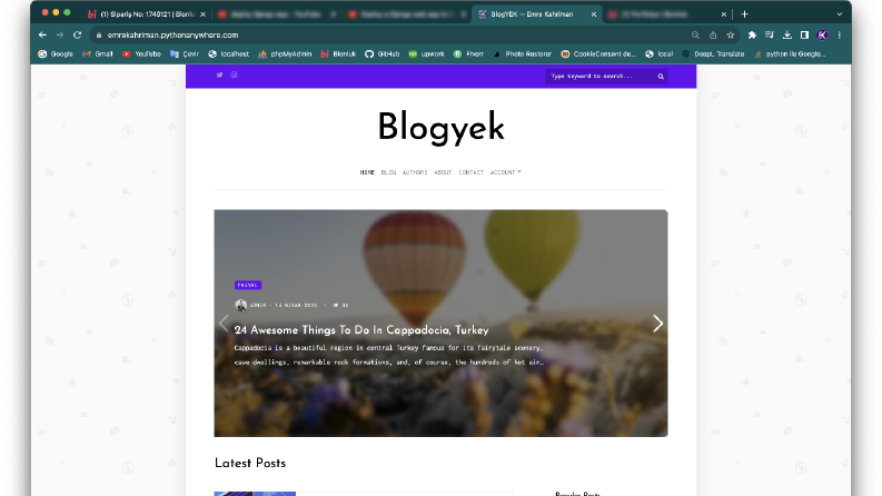 Blog Projesi - Django