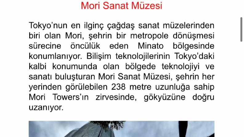 Mori Sanat Müzesi