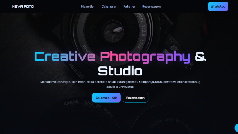 NevaWebDesign – Web Tasarım Çalışmaları