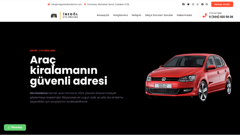 Tanıtım web sitesi