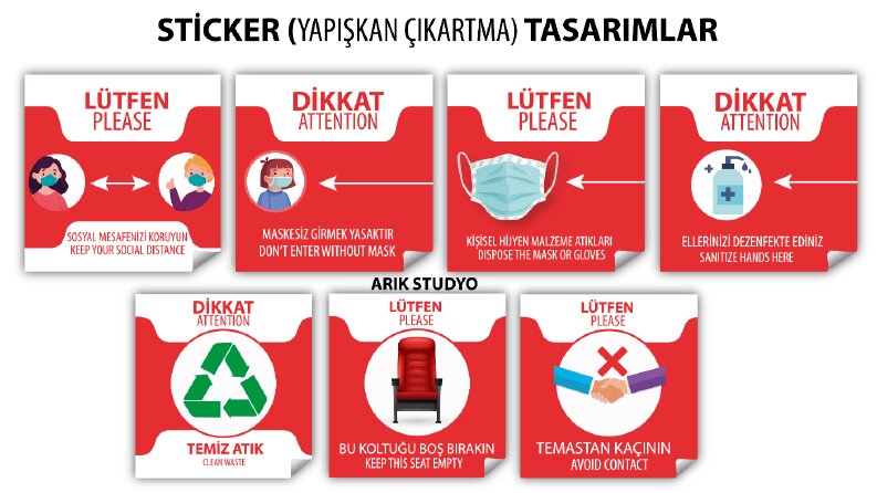 Sticker (yapışkan çıkartma) Tasarım