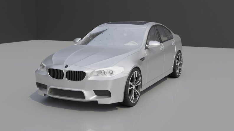 3D araba modelleme 