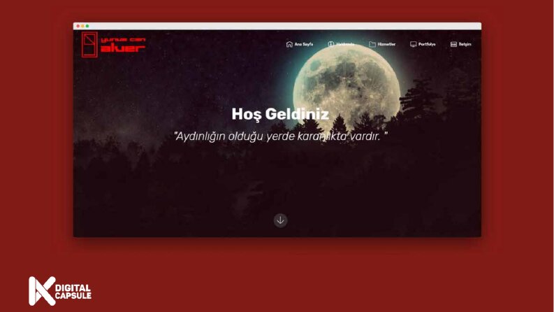 Web Sitesi Tasarımı - İş Örneği