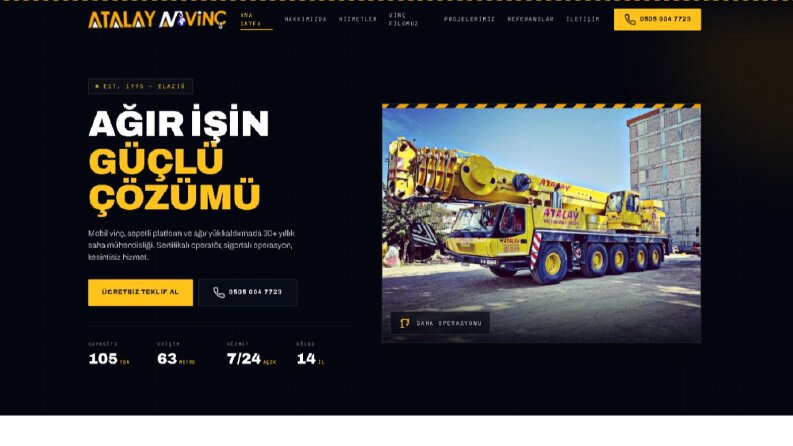 Kurumsal Statik Web Sitesi Tasarımı