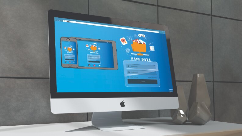 Save Data / Home Page ve Uygulama Haritası Tasarımı