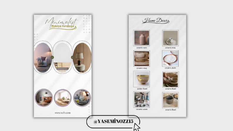 mobilya katalog tasarımı