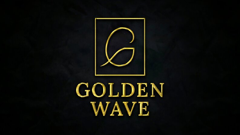 Golden Wave Logo Tasarımı