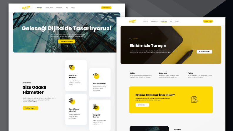 Dijital Ajans Web Sitesi