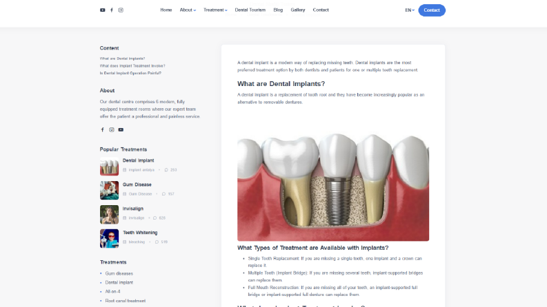 Çok Yönlü, Kapsamlı - Web Sitesi