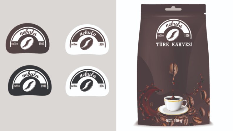 Türk Kahvesi - Ambalaj ve Logo Tasarım