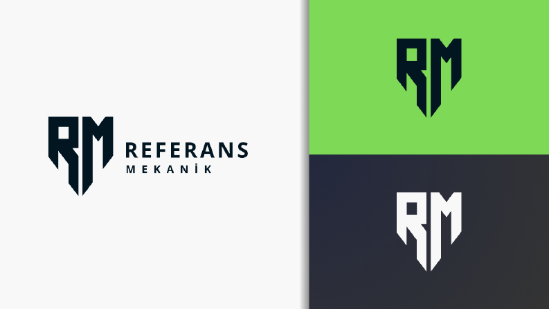 Referans Mekanik – RM Monogram Logo