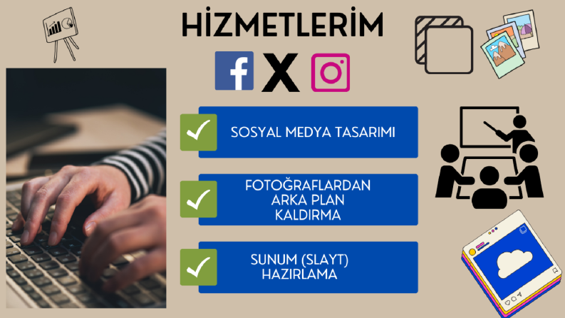 Benzersiz,Güçlü,Yaratıcı Tasarımlar İçin Beni Seçebilirsiniz