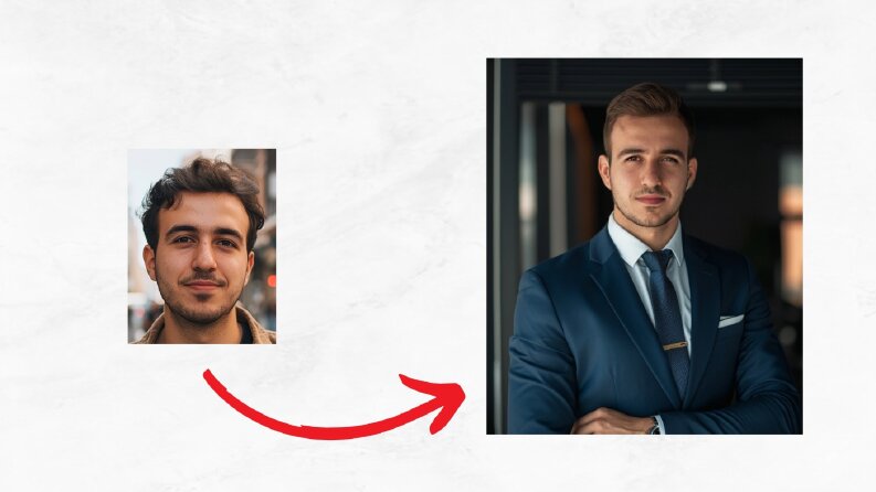 Yüz Değiştirme Portre Tasarım