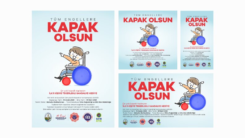 Tokat Belediyesi Billboard, Afiş, Sosyal Medya Tasarımları