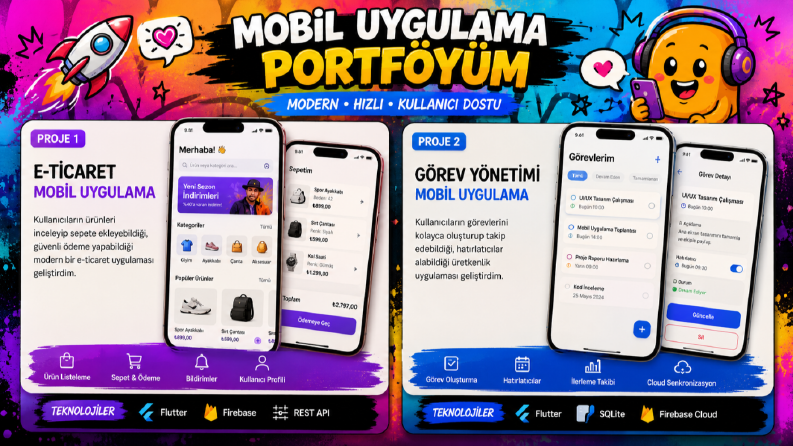 Modern ve Kullanıcı Dostu Mobil Uygulama Geliştirme