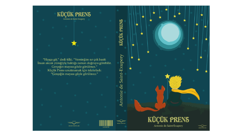 Küçük Prens - Kitap kapağı tasarımı