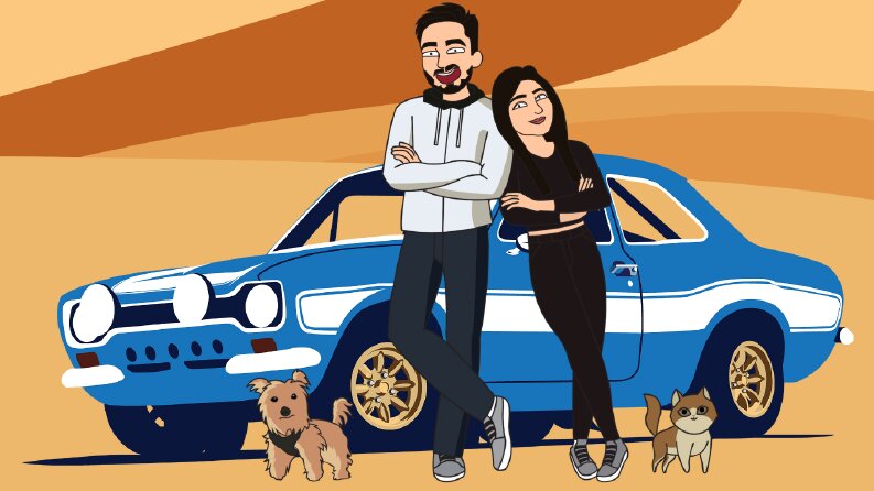 Ben size Rick and Morty tarzı karikatürler çizebilirim