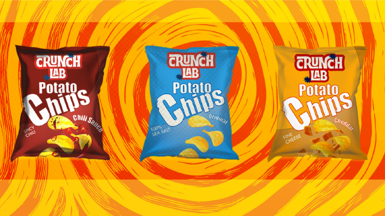 Crunch Lab- Cips Ambalaj Tasarımı