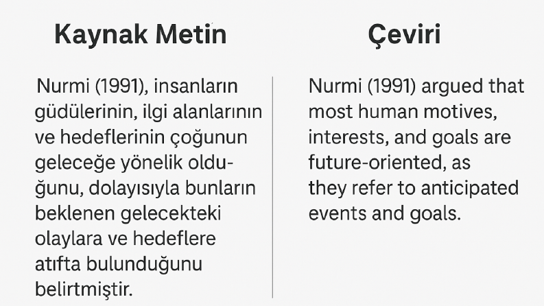 Akademik Çeviri (TR-İNG)