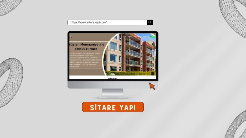 Sitare Yapı İçin Hazırladığımız Portfolyo Sitesi Projemiz