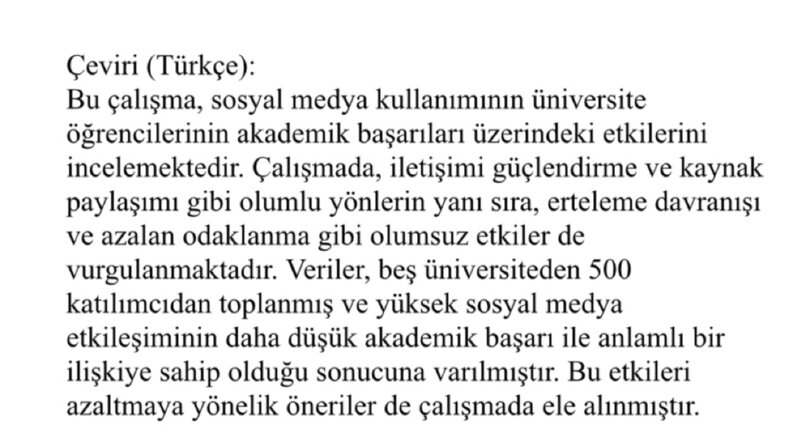 Beyzanur Kartlı | Profesyonel Çeviri Çalışmaları